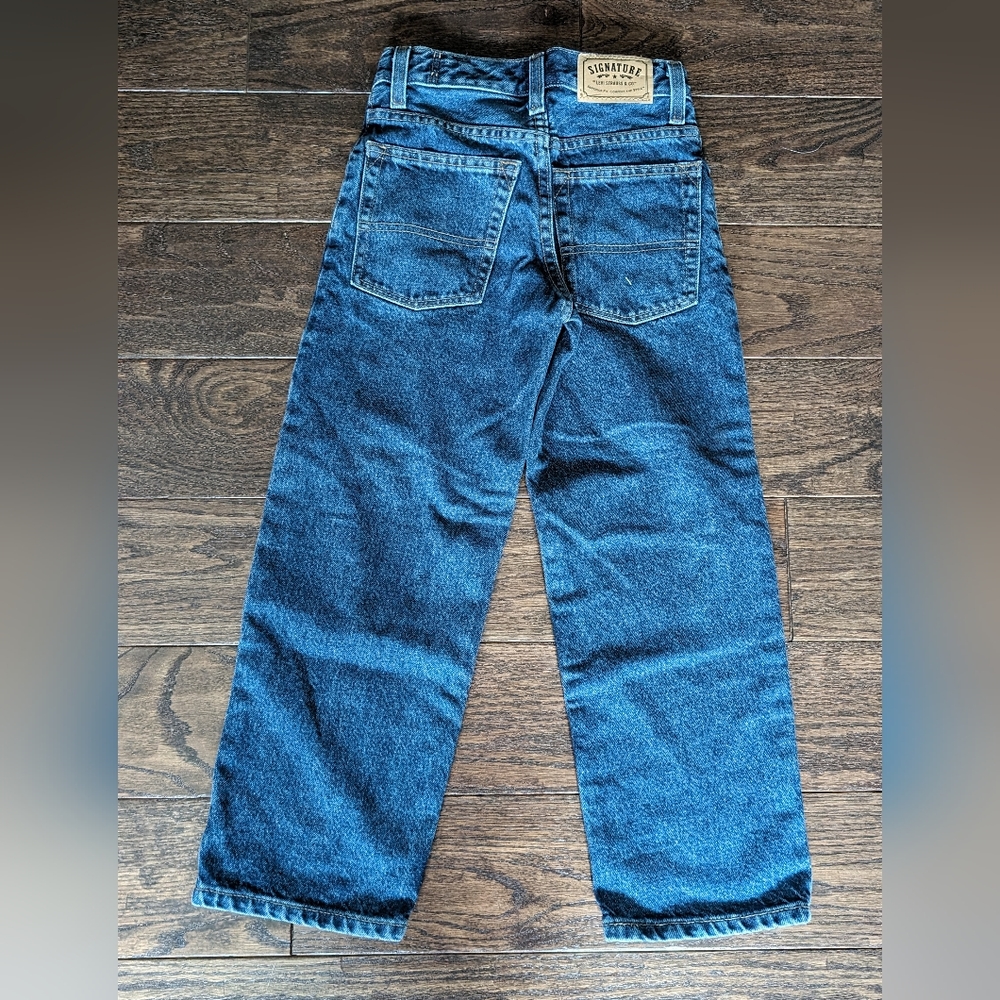 Levi's Youth Denim Jeans Wide Leg Straight Fit - Picture 3 of 9
